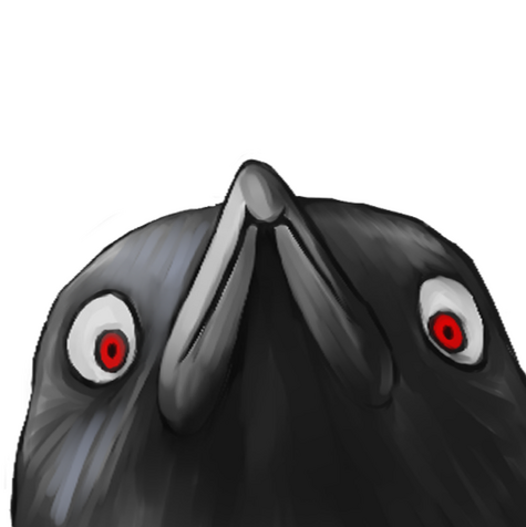 Surprised Crow